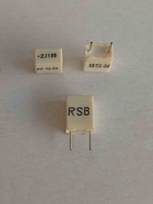 RSBEC3200AA00J 200NF 100V 5 0.05 KEMET POLYESTER KONDANSATÖR resmi