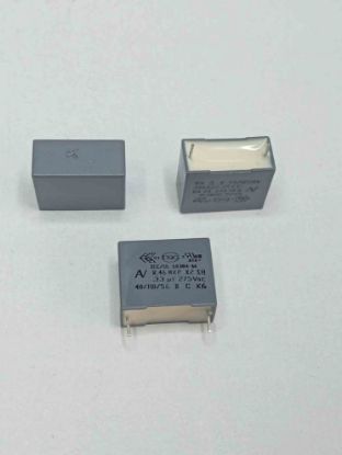 R46KI3330JBN0K 330NF 275VAC 15 0.1 KEMET POLYESTER KONDANSATÖR resmi
