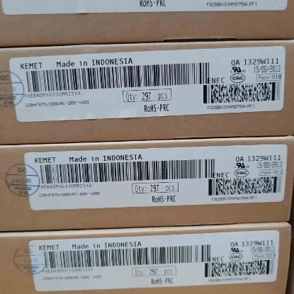 PHE840MX6330MR25XA 330NF 275VAC 15 0.2 KEMET POLYESTER KONDANSATÖR resmi