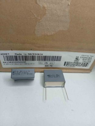 R413R33305000M 330NF 300VAC 27.5 20%|R.41 KEMET POLYESTER KONDANSATÖR resmi