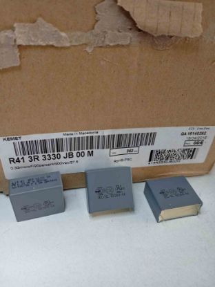 R413R3330JB00M 330NF 300VAC 27.5 20%|R.41 KEMET POLYESTER KONDANSATÖR resmi