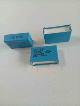 PHE820EF6330MR06L2 330NF 300VAC 27.5 0.2 KEMET POLYESTER KONDANSATÖR resmi