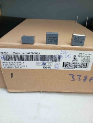 R463I333050M1K 330NF 310VAC 15 0.1 KEMET POLYESTER KONDANSATÖR resmi