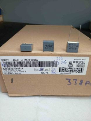 R463I333050M1K 330NF 310VAC 15 0.1 KEMET POLYESTER KONDANSATÖR resmi
