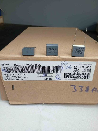 R463I333050M1K 330NF 310VAC 15 0.1 KEMET POLYESTER KONDANSATÖR resmi