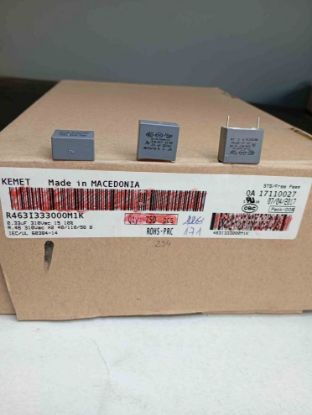 R463I333000M1K 330NF 310VAC 15 0.1 KEMET POLYESTER KONDANSATÖR resmi