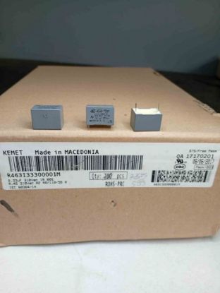 R463I33300001M 330NF 310VAC 15 20%|R.46 KEMET POLYESTER KONDANSATÖR resmi