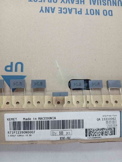 R71PI2390ND00J 39NF 630V 15 0.05 KEMET POLYESTER KONDANSATÖR resmi