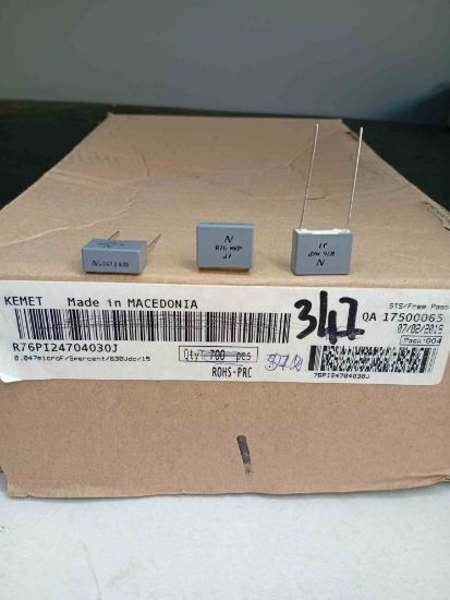 76PI24704030J 47NF 630V 15 0.05 KEMET POLYESTER KONDANSATÖR resmi