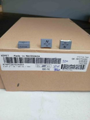 R76PI2470JH30J 47NF 630V 15mm 0.05 KEMET POLYESTER KONDANSATÖR resmi