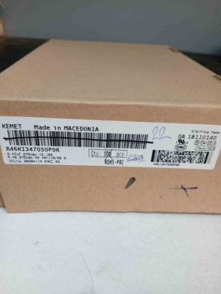 R46KI347050P0K 470NF 275VAC 15 0.1 KEMET POLYESTER KONDANSATÖR resmi