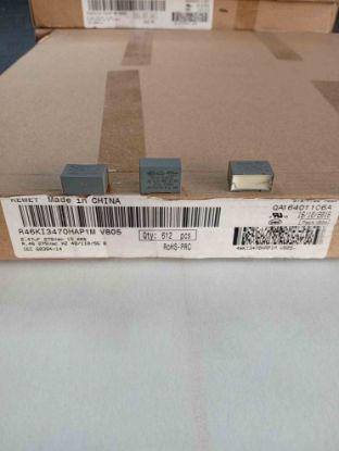 R46KI3470HAP1M V805 470NF 275VAC 15mm POLYESTER KEMET POLYESTER KONDANSATÖR resmi