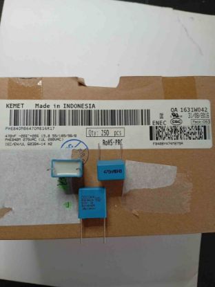 PHE840MB6470MB16R17 470NF 275VAC 15 0.2 KEMET POLYESTER KONDANSATÖR resmi