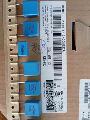 PHE840MB6470MB16R17T0 470NF 275VAC 15 0.2 KEMET POLYESTER KONDANSATÖR resmi