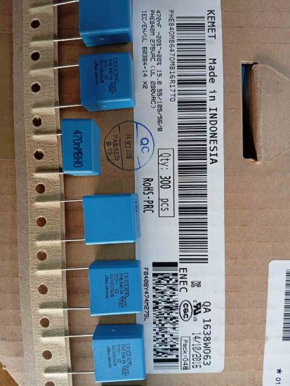 PHE840MB6470MB16R17T0 470NF 275VAC 15 0.2 KEMET POLYESTER KONDANSATÖR resmi