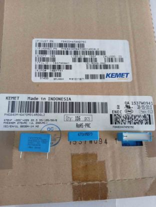 PHE840MY6470MD14R06L2 470NF 275VAC 22.5 0.2 KEMET POLYESTER KONDANSATÖR resmi