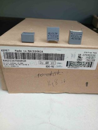 R463I347000M1M 470NF 310VAC 15 0.2 KEMET POLYESTER KONDANSATÖR resmi