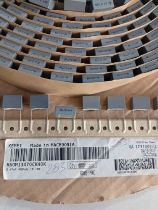 R60MI3470CK40K 470NF 400V 15 0.1 KEMET POLYESTER KONDANSATÖR resmi