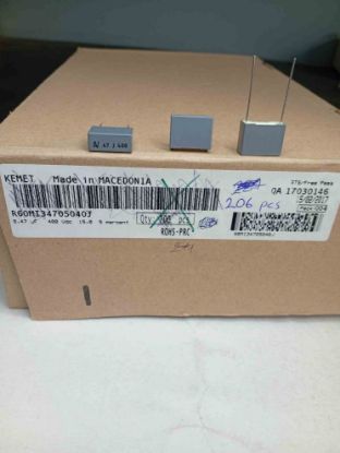 R60MI34705040J 470NF 400V 15mm 0.05 KEMET POLYESTER KONDANSATÖR resmi