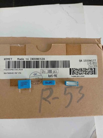 PHE450MB5560JR06 56NF 630V 15 0.05 KEMET POLYESTER KONDANSATÖR resmi