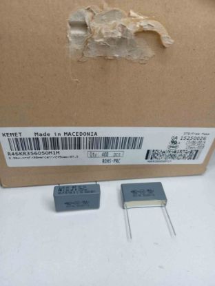 R46KR356050M1M 560NF 275VAC 27.5 20%|R.46 KEMET POLYESTER KONDANSATÖR resmi