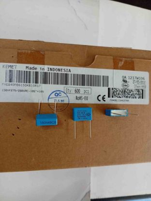 PHE840MB6150KB10R17 150NF 275VAC 15 0.1 KEMET POLYESTER KONDANSATÖR resmi