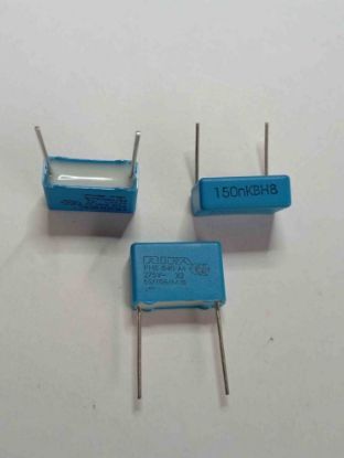PHE840MB6150KB10R17 150NF 275VAC 15 0.1 KEMET POLYESTER KONDANSATÖR resmi