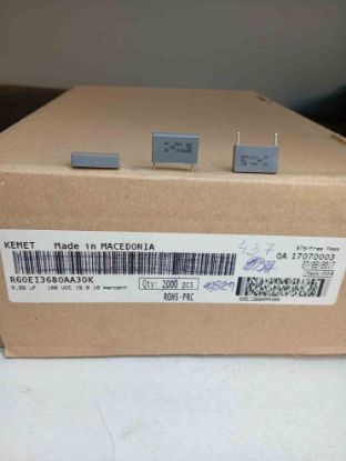 60EI3680AA30K 680NF 100V 15 0.1 KEMET POLYESTER KONDANSATÖR resmi
