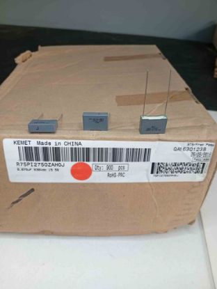 R75PI2750ZAH0J 75NF 630V 15 0.05 KEMET POLYESTER KONDANSATÖR resmi