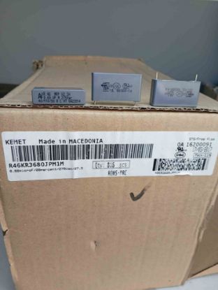 R46KR3680JPM1M 680NF 275VAC 27.5 20%|R.46 KEMET POLYESTER KONDANSATÖR resmi