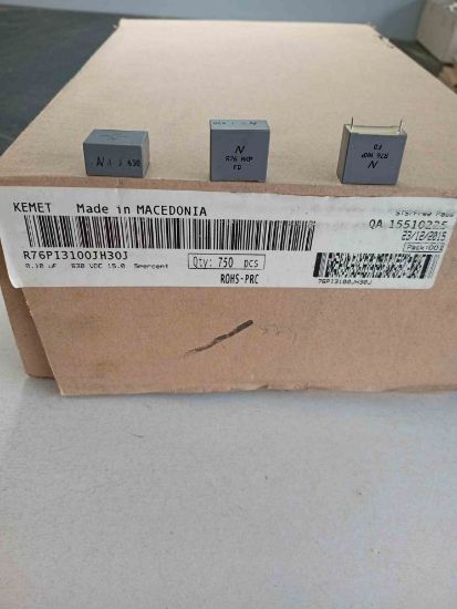 R76PI3100JH30J 100NF 630V 15 0.05 KEMET POLYESTER KONDANSATÖR resmi
