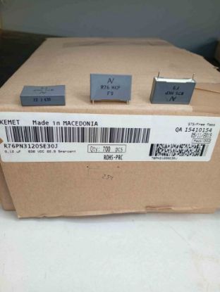 R76PN3120SE30J 120NF 630V 22.5 0.05 KEMET POLYESTER KONDANSATÖR resmi