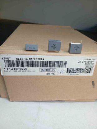 R75PI3150AA30K 150NF 630V 15 0.1 KEMET POLYESTER KONDANSATÖR resmi