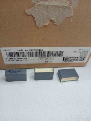 R75MR4150AAM0K 1.5MF 400V 27.5 0.1 KEMET POLYESTER KONDANSATÖR resmi