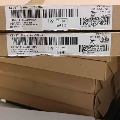 R46KN4150JHP1MA 1.5MF 275VAC 22.5 20%|R.46 KEMET POLYESTER KONDANSATÖR resmi