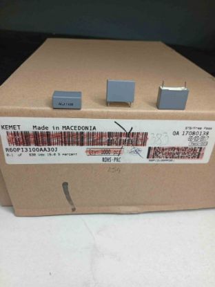R60PI3100AA30J 100NF 630V 15 0.05 KEMET POLYESTER KONDANSATÖR resmi