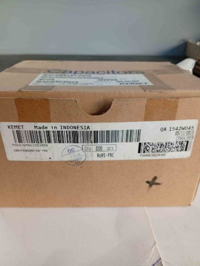 PHE426MB6100JR06 100NF 630V 15 0.05 KEMET POLYESTER KONDANSATÖR resmi