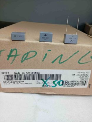 R71PI3220DQ20K 220NF 630V 15 0.1 KEMET POLYESTER KONDANSATÖR resmi