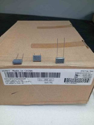 R413F11504000M 1.5NF 300VAC 10 20%|R.41 KEMET POLYESTER KONDANSATÖR resmi