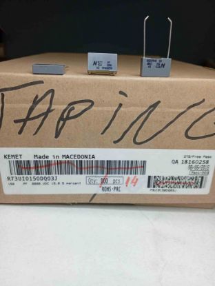 R73UI0150DQ03J 150PF 2000V 15 0.05 KEMET POLYESTER KONDANSATÖR resmi