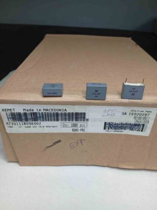 R73UI1180SE00J 1.8NF 2000V 15 0.05 KEMET POLYESTER KONDANSATÖR resmi