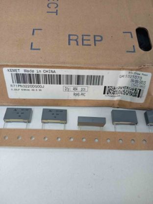 R71PN3220DQ00J 220NF 630V 22.5 0.05 KEMET POLYESTER KONDANSATÖR resmi