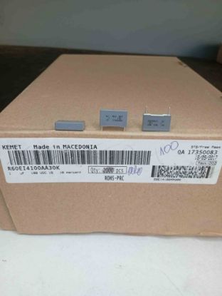 R60EI4100AA30K 1MF 100V 15 0.1 KEMET POLYESTER KONDANSATÖR resmi
