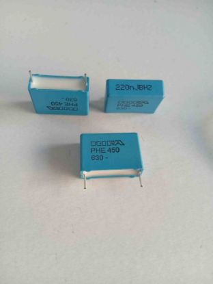 PHE450MD6220JR06L2 220NF 630V 22.5 0.05 KEMET POLYESTER KONDANSATÖR resmi