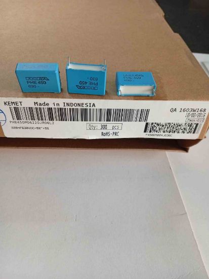 PHE450MD6220JR06L2 220NF 630V 22.5 0.05 KEMET POLYESTER KONDANSATÖR resmi