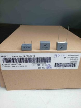 R71PI33304030K 330NF 630V 15 0.1 KEMET POLYESTER KONDANSATÖR resmi