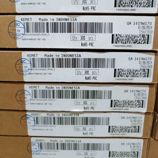 PHE426KD6680JR06L2 680NF 400V 22.5 0.05 KEMET POLYESTER KONDANSATÖR resmi