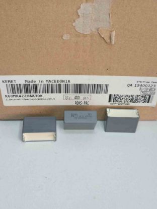 R60MR4220AA30K 2.2MF 400V 27.5 0.1 KEMET POLYESTER KONDANSATÖR resmi