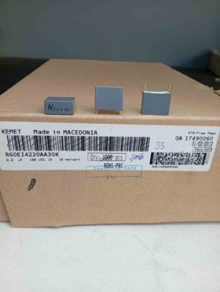 R60EI4220AA30K 2.2MF 100V 15 0.1 KEMET POLYESTER KONDANSATÖR resmi