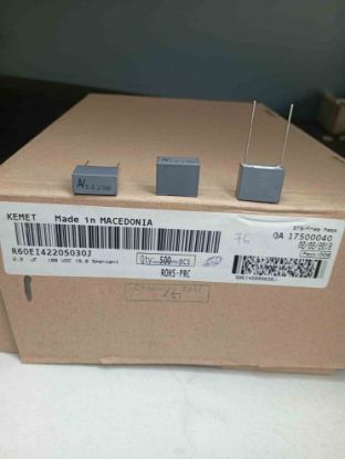 R60EI42205030J 2.2MF 100V 15 0.05 KEMET POLYESTER KONDANSATÖR resmi